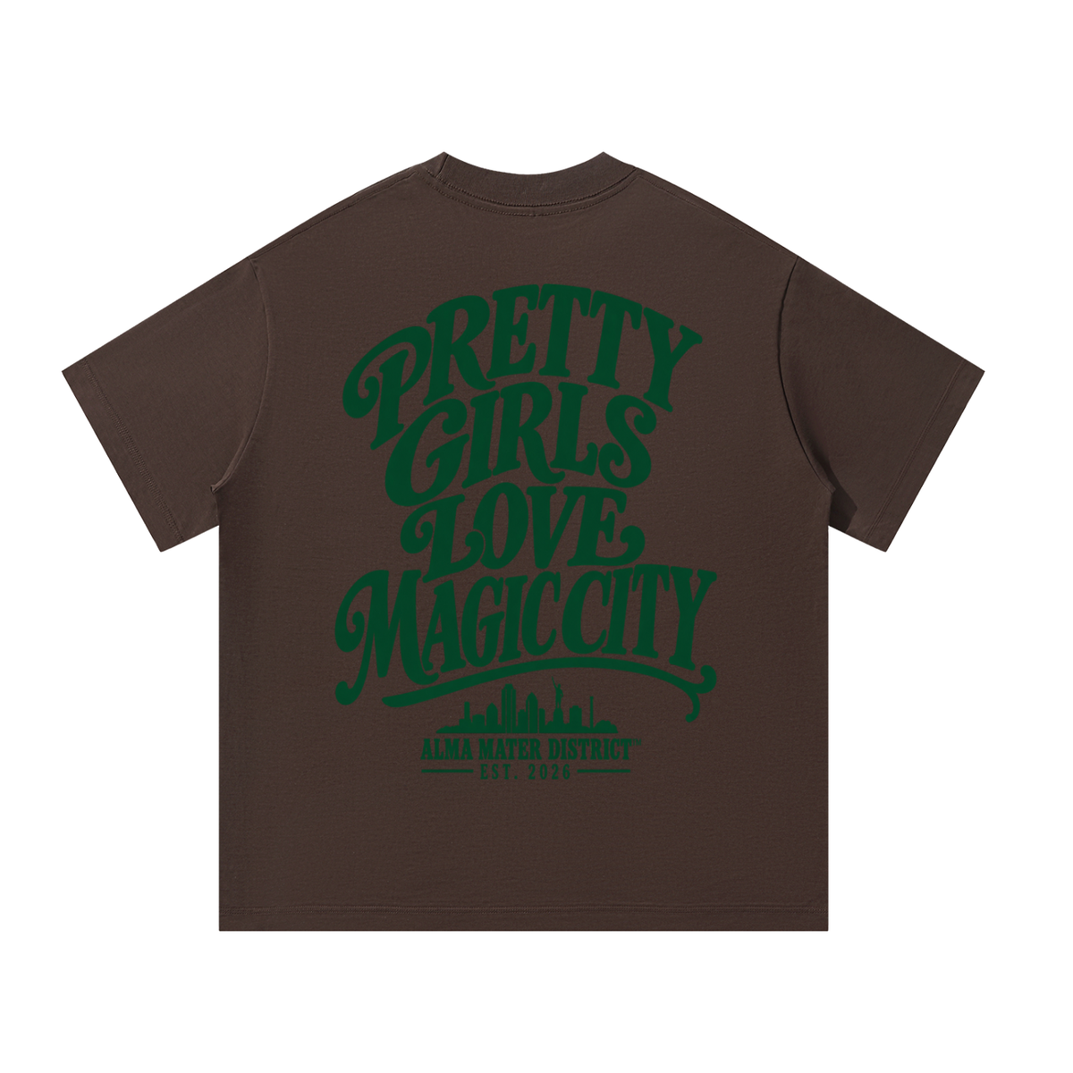 PRETTY GIRLS LOVE MAGIC CITY Oversized Tee