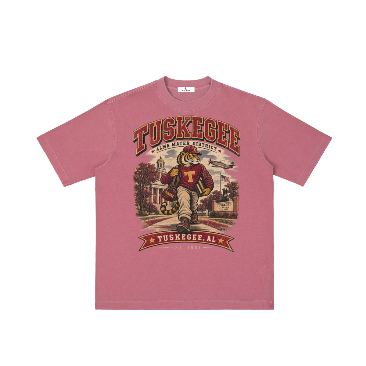 'Skegee District Vintage Mascot Tee