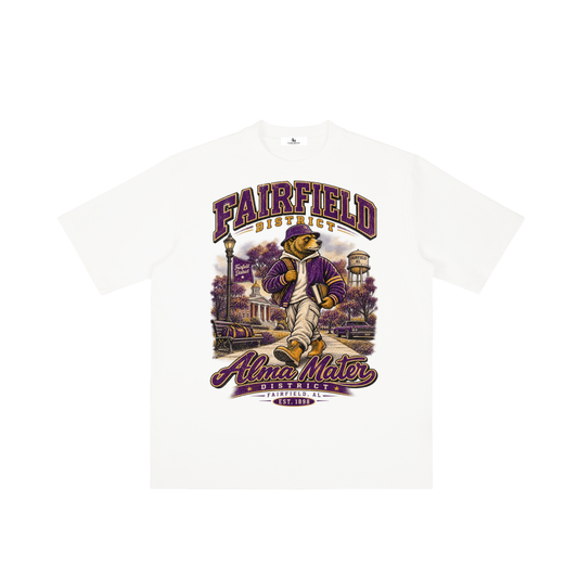 Fairfield District Vintage Mascot Tee