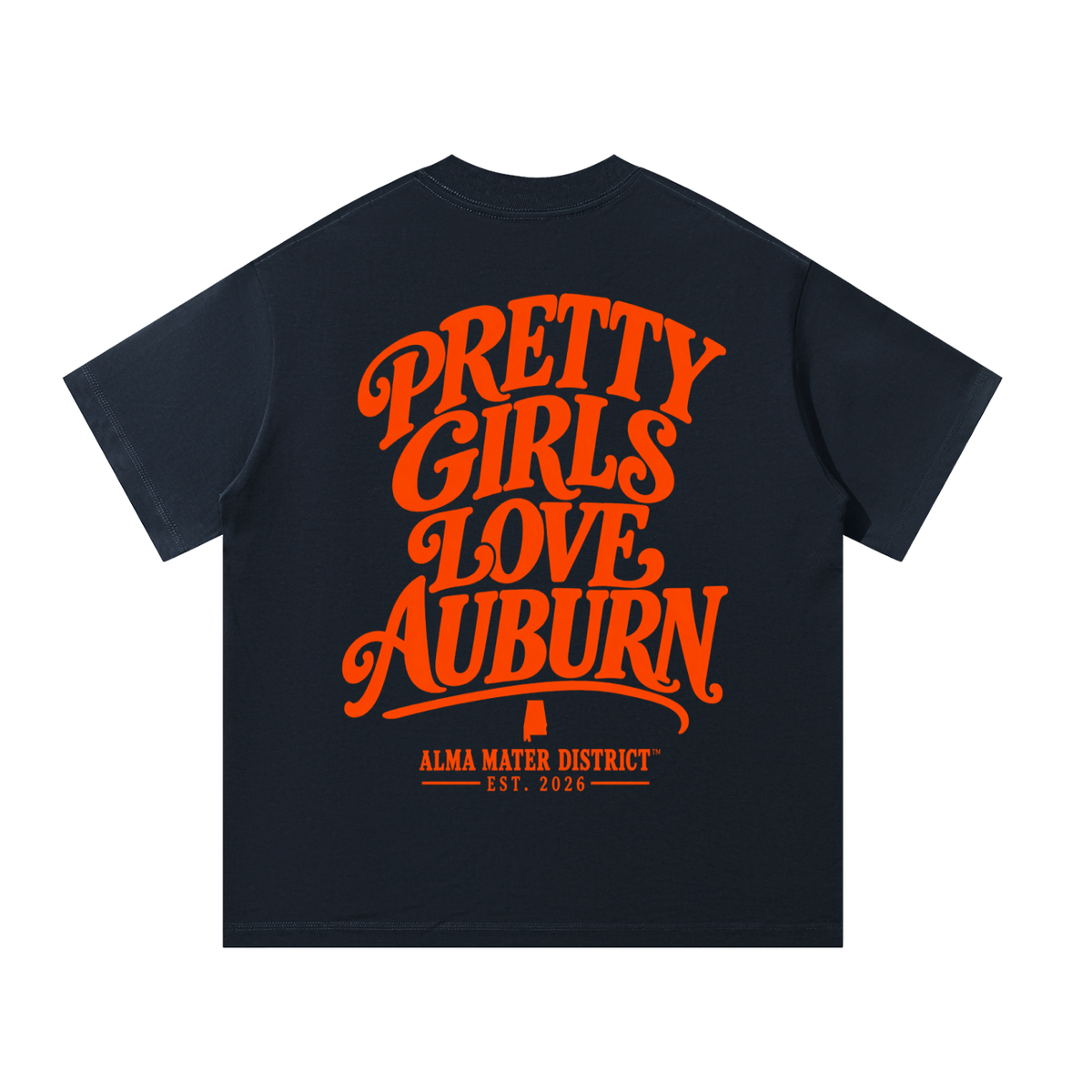 PRETTY GIRLS LOVE AUBURN Oversized Tee