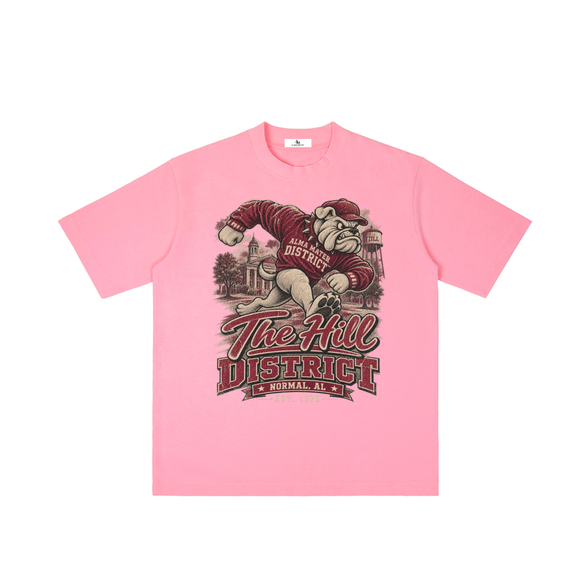 The Hill District Vintage Bulldog Tee