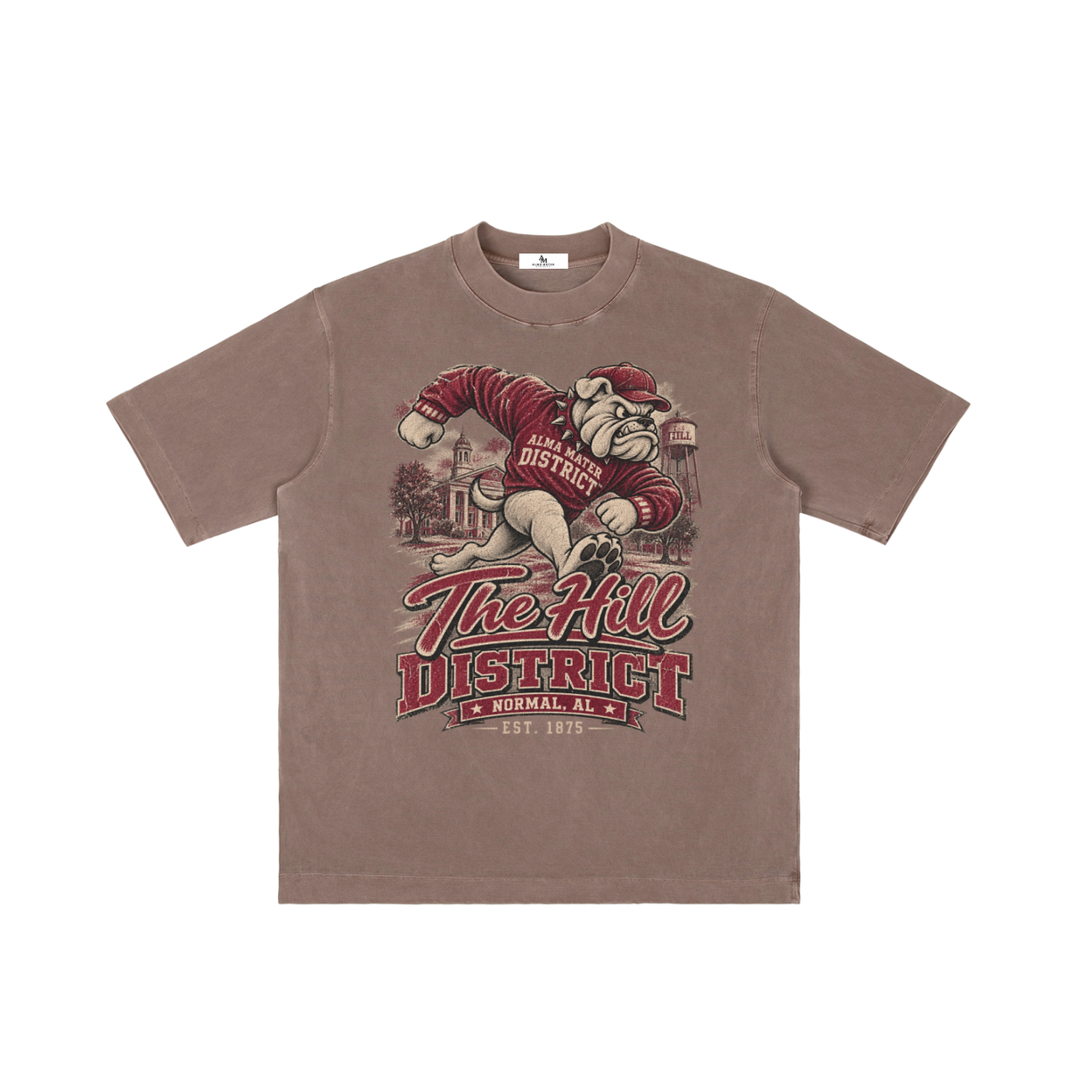 The Hill District Vintage Bulldog Tee