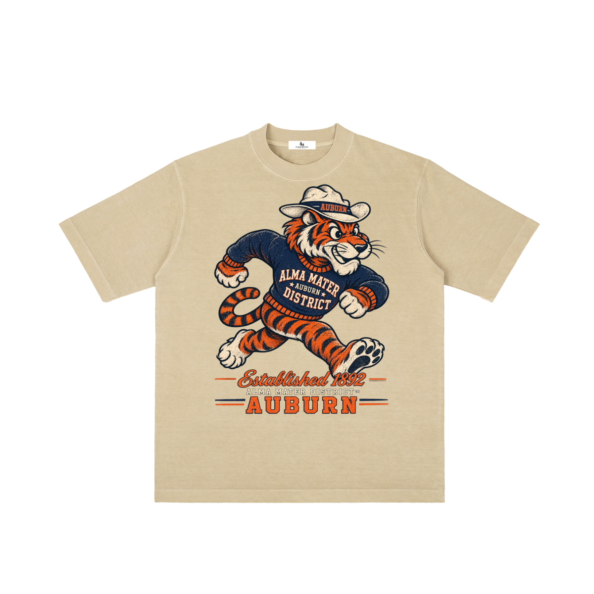 Auburn District Vintage Mascot Tee