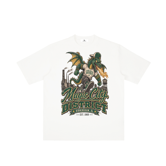 Magic City District Vintage Mascot Tee