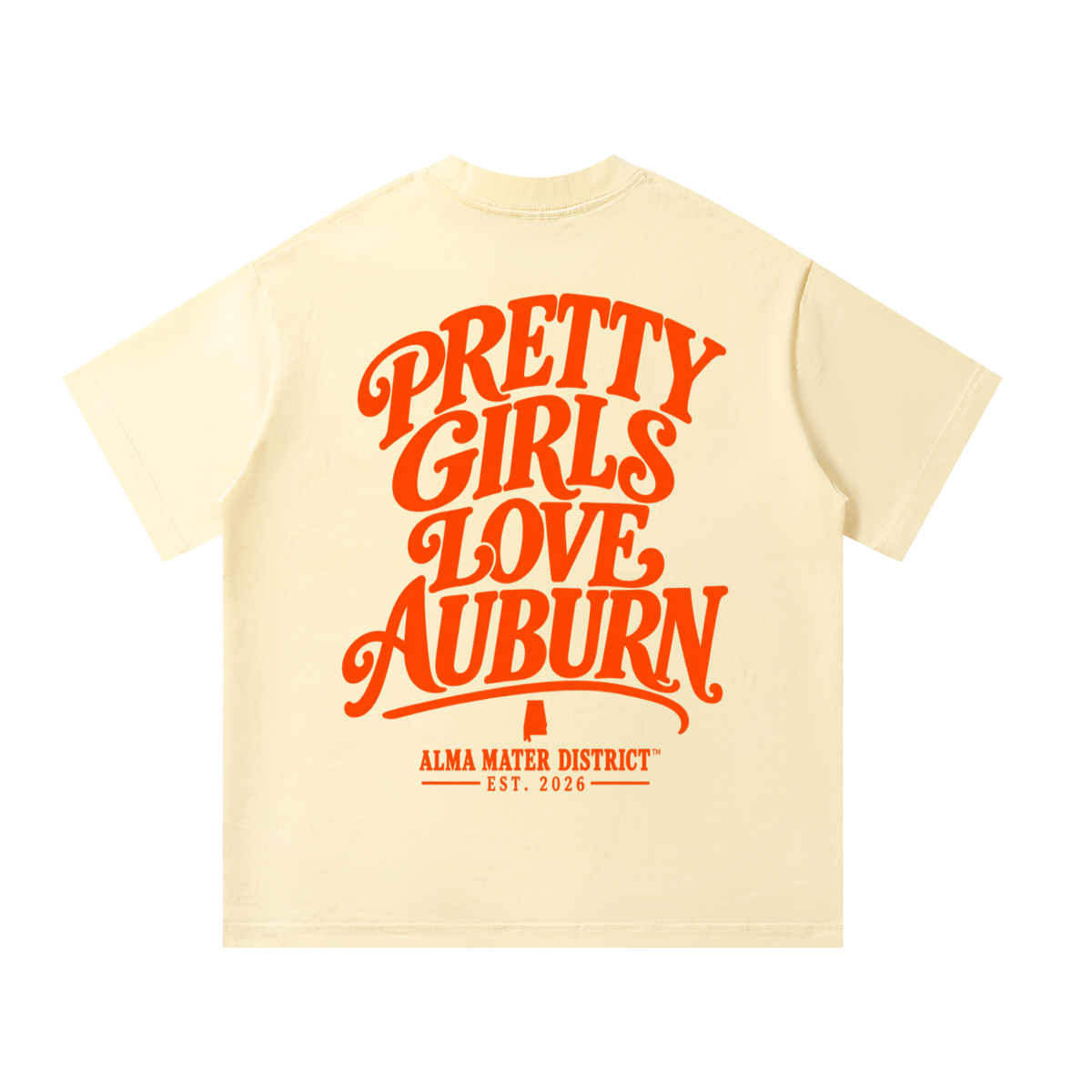 PRETTY GIRLS LOVE AUBURN Oversized Tee
