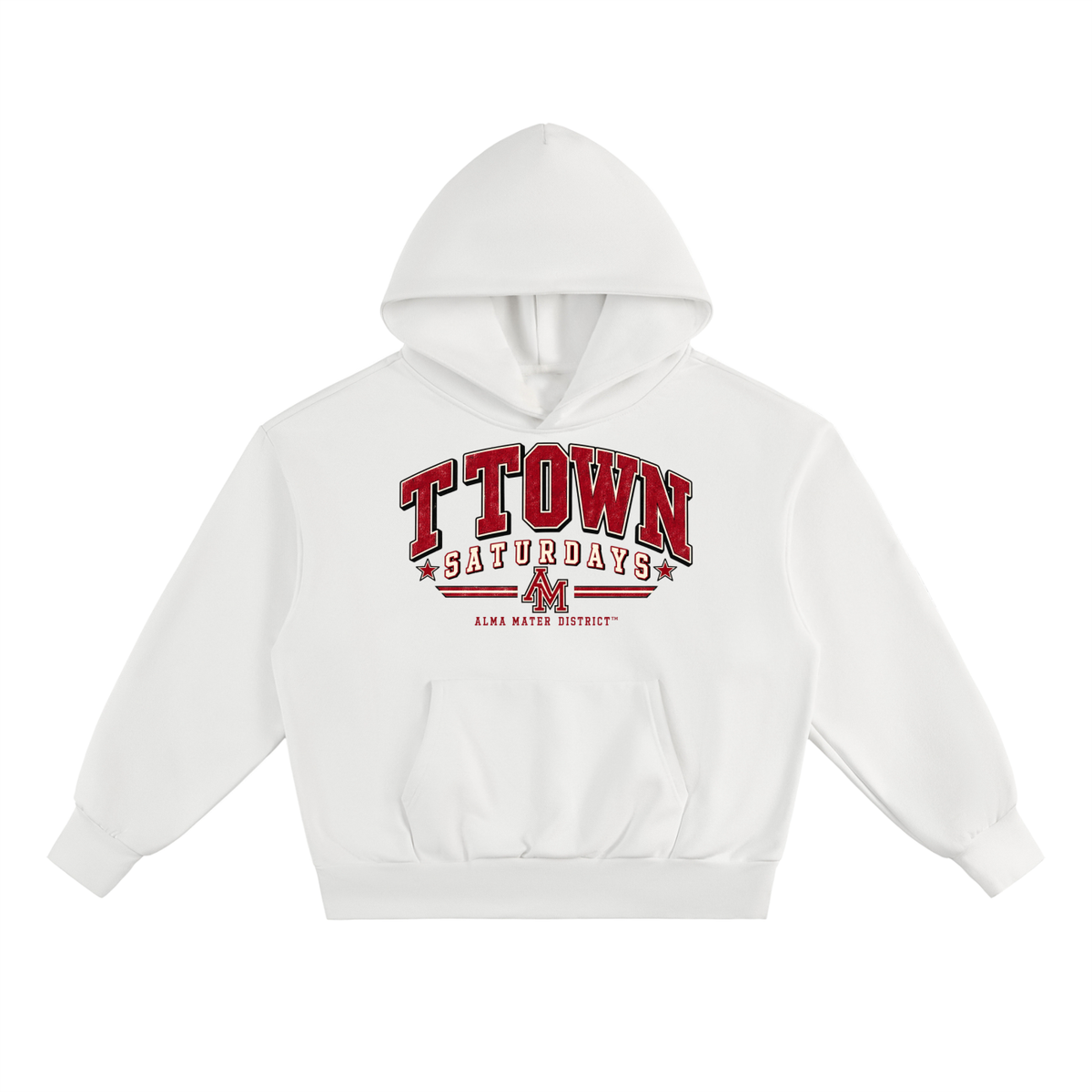 T Town Vintage Saturdays Heavyweight Fleece Hoodie