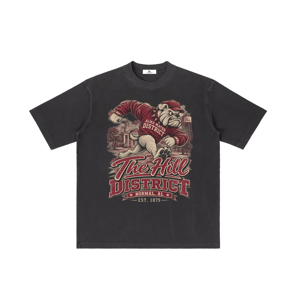 The Hill District Vintage Bulldog Tee