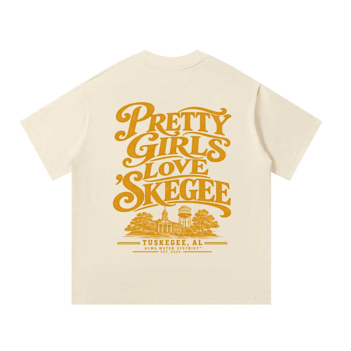 PRETTY GIRLS LOVE ’SKEGEE Oversized Tee