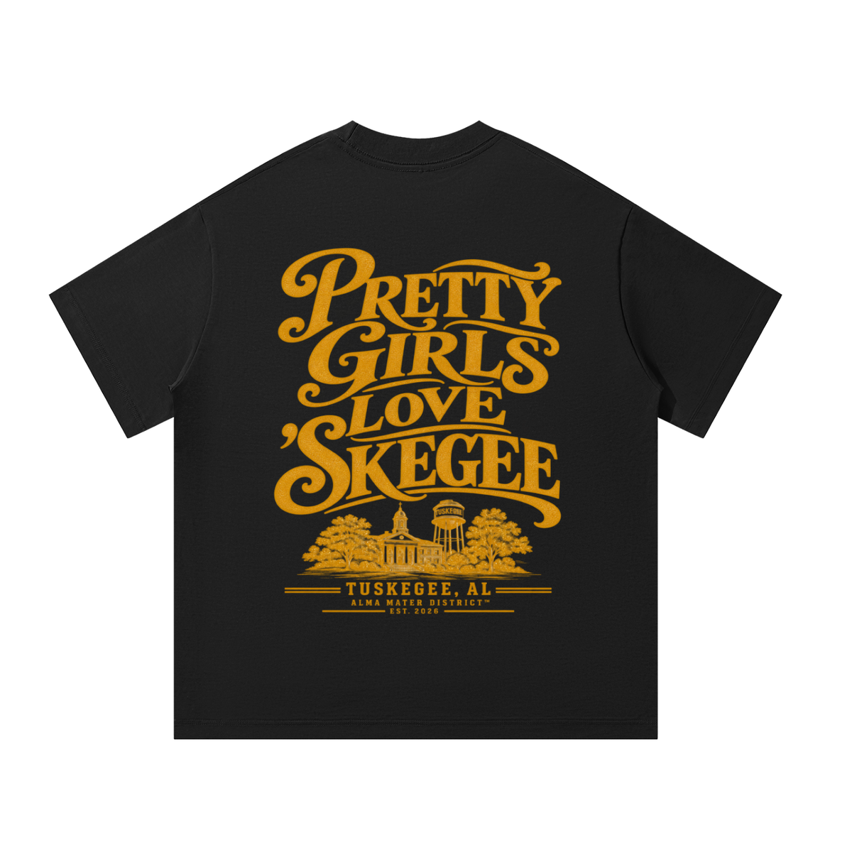 PRETTY GIRLS LOVE ’SKEGEE Oversized Tee