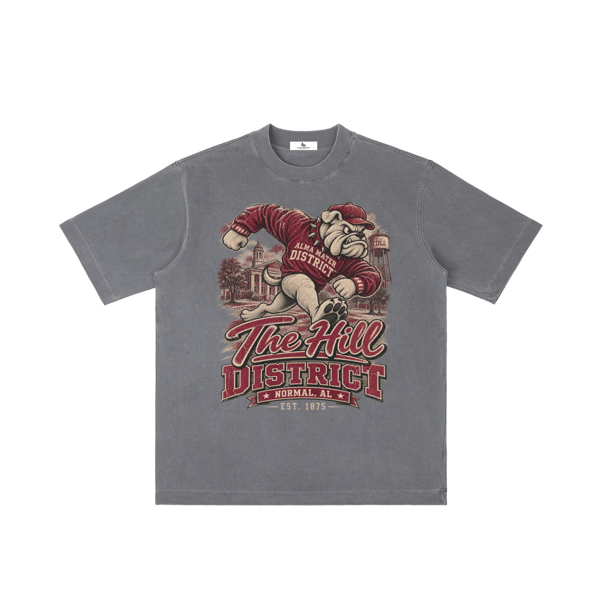 The Hill District Vintage Bulldog Tee