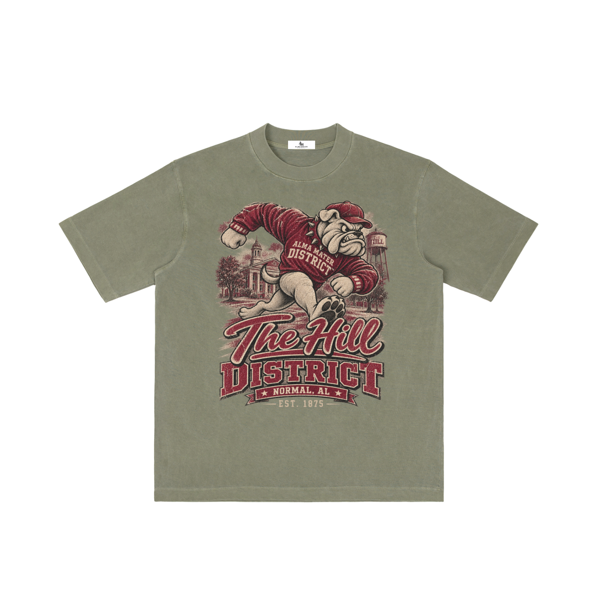 The Hill District Vintage Bulldog Tee