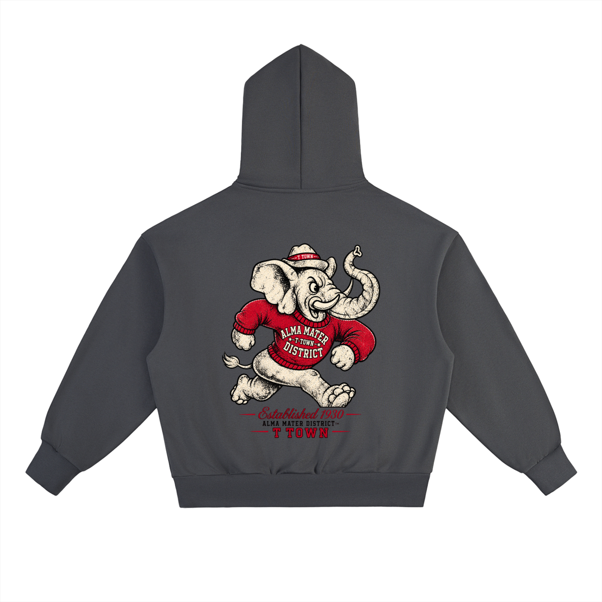 T Town Vintage Saturdays Heavyweight Fleece Hoodie