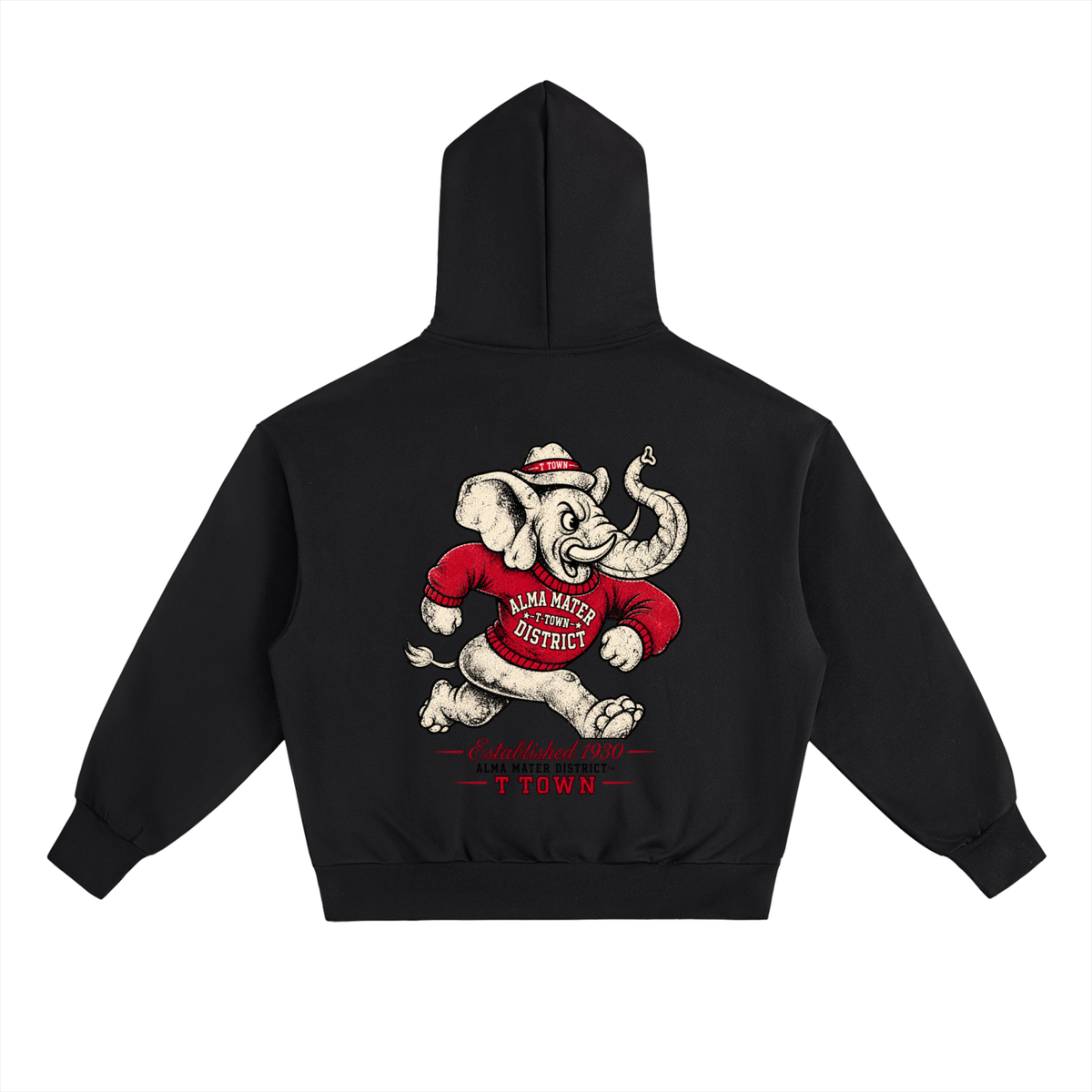 T Town Vintage Saturdays Heavyweight Fleece Hoodie