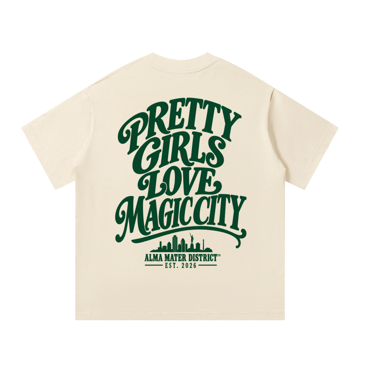 PRETTY GIRLS LOVE MAGIC CITY Oversized Tee