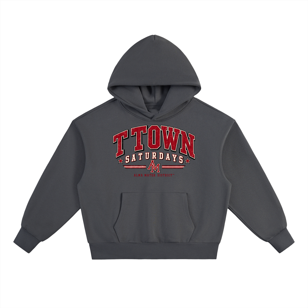 T Town Vintage Saturdays Heavyweight Fleece Hoodie