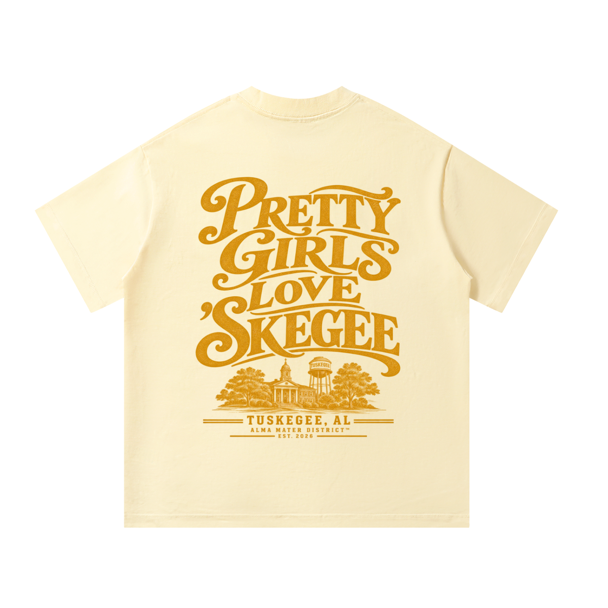 PRETTY GIRLS LOVE ’SKEGEE Oversized Tee