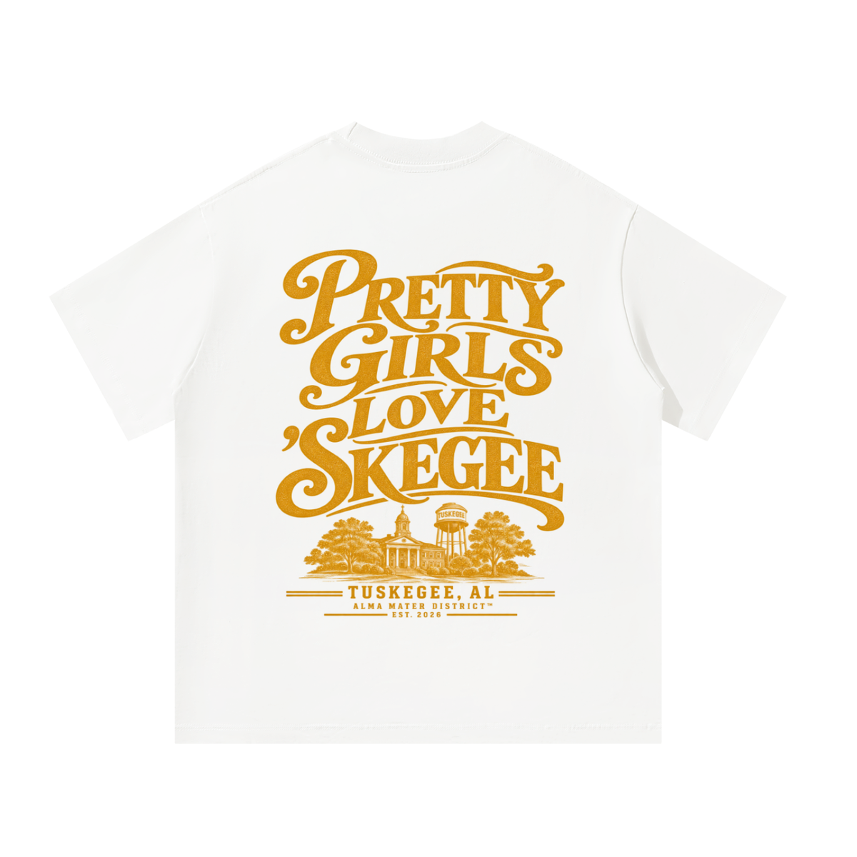 PRETTY GIRLS LOVE ’SKEGEE Oversized Tee