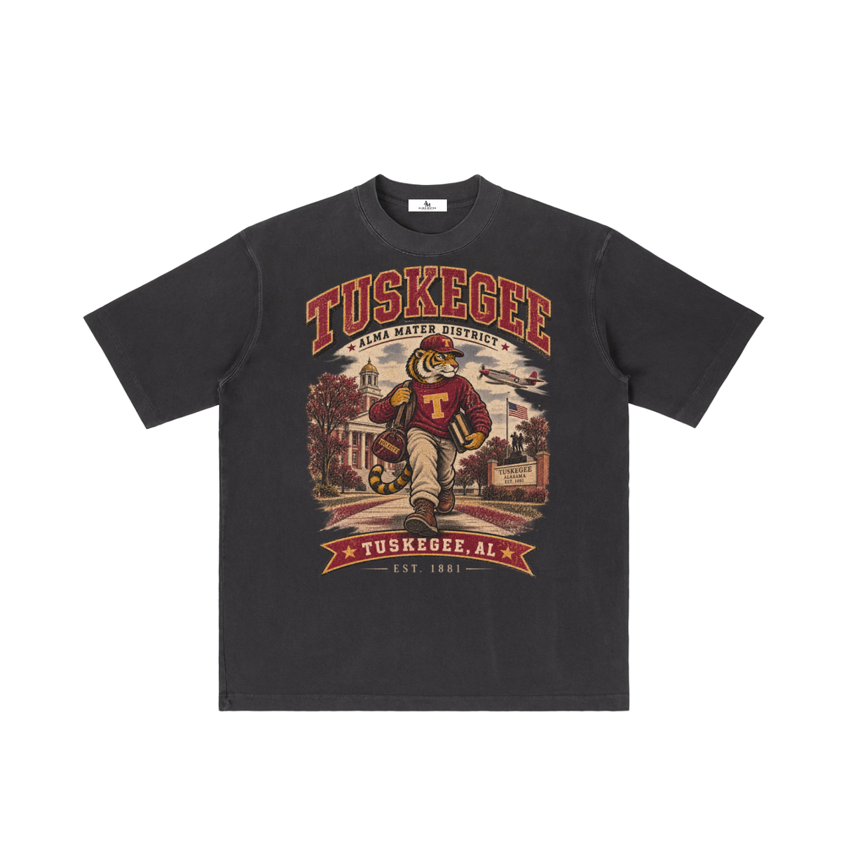 'Skegee District Vintage Mascot Tee
