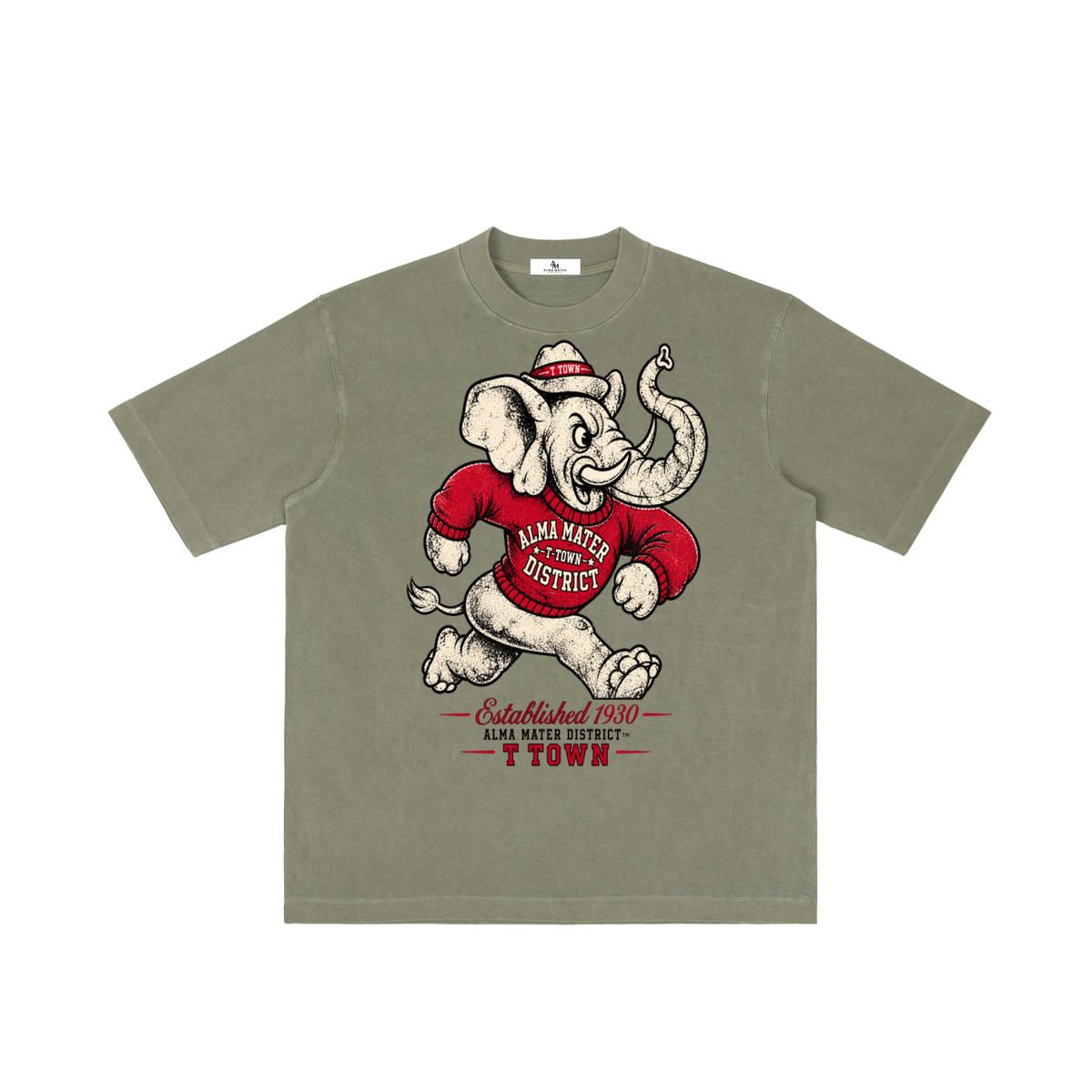 T-Town District Vintage Mascot Tee