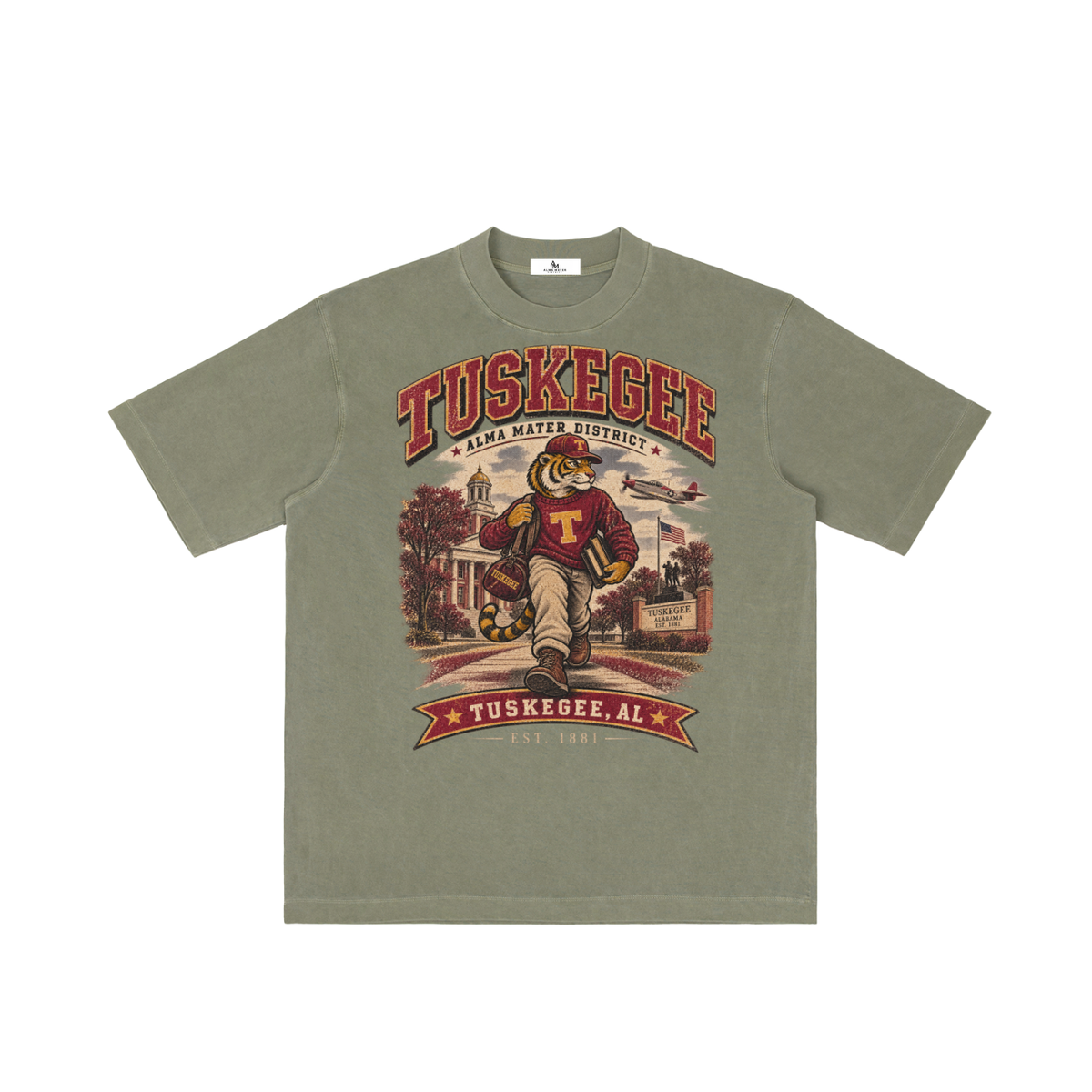 'Skegee District Vintage Mascot Tee
