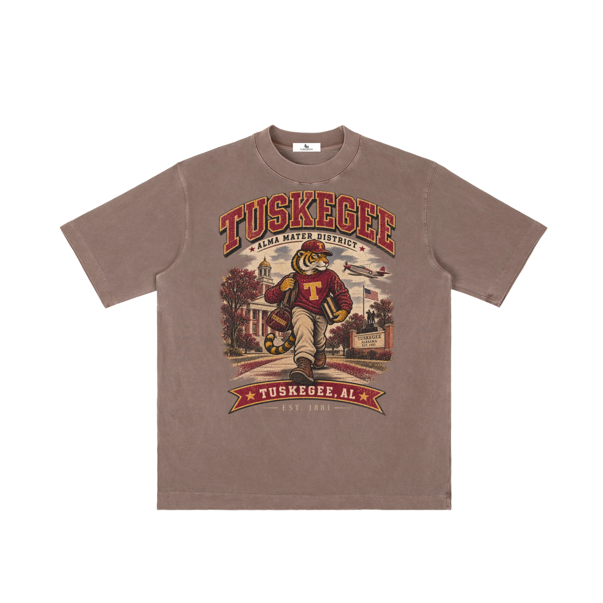 'Skegee District Vintage Mascot Tee