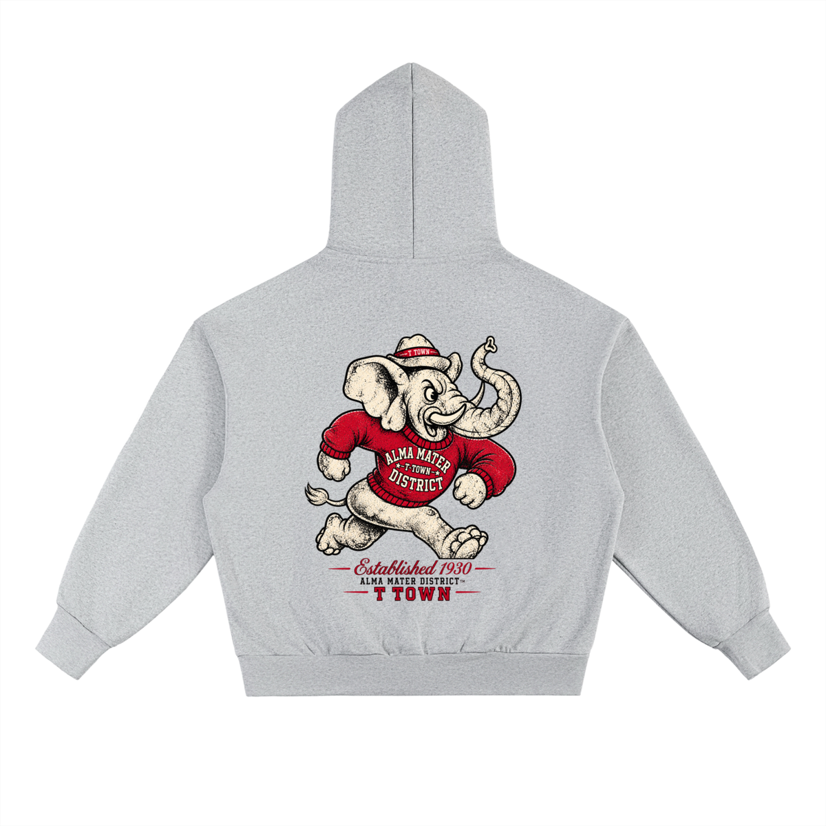 T Town Vintage Saturdays Heavyweight Fleece Hoodie
