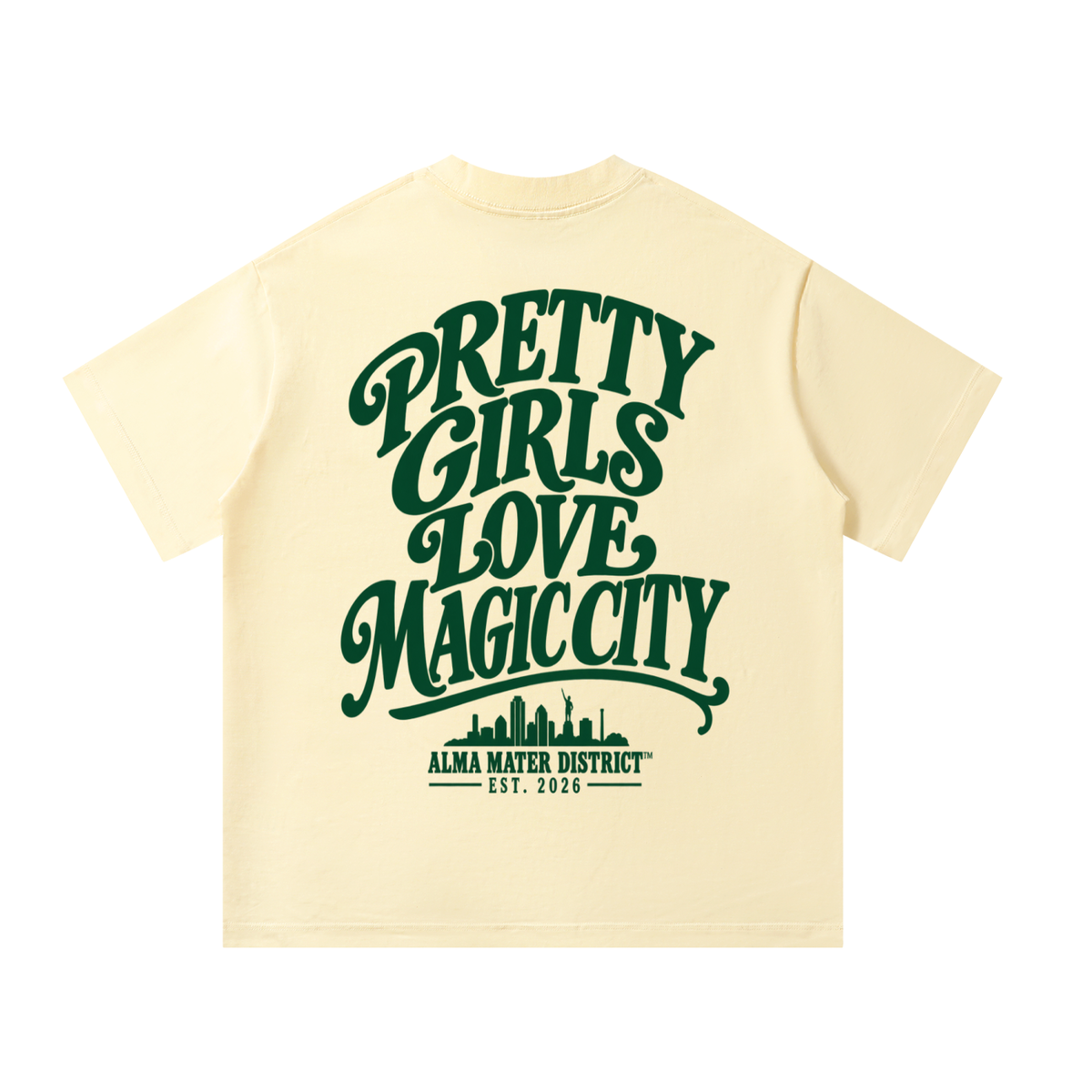 PRETTY GIRLS LOVE MAGIC CITY Oversized Tee