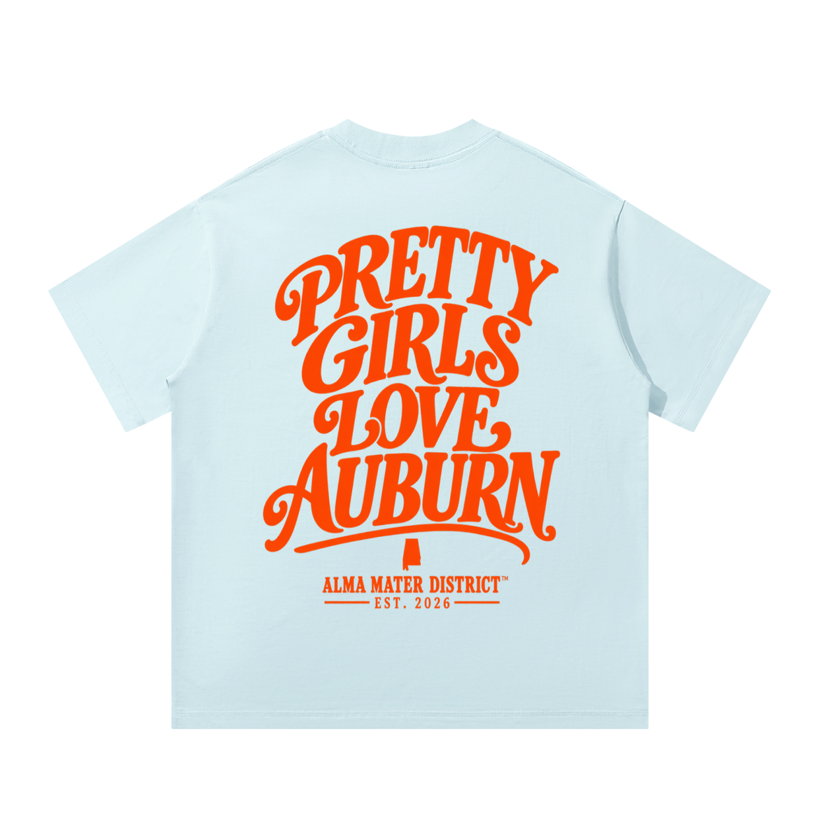 PRETTY GIRLS LOVE AUBURN Oversized Tee