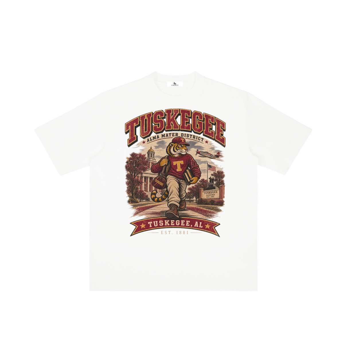 'Skegee District Vintage Mascot Tee