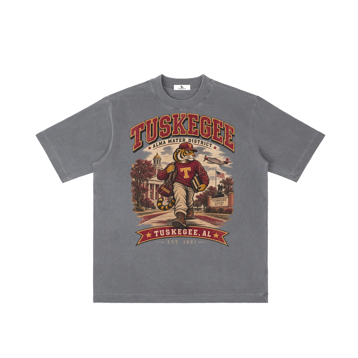 'Skegee District Vintage Mascot Tee