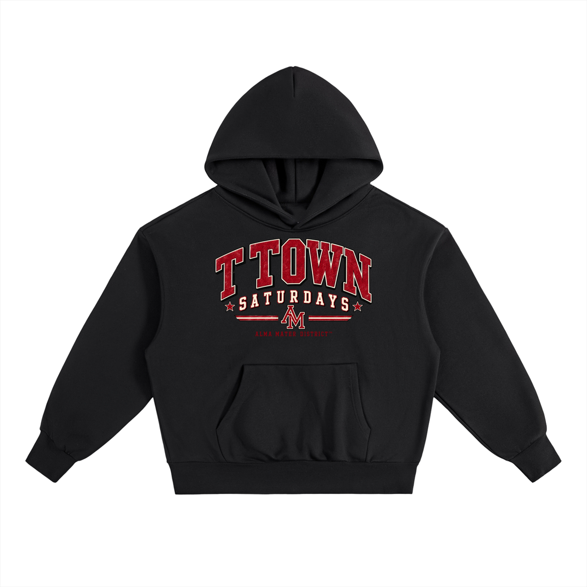 T Town Vintage Saturdays Heavyweight Fleece Hoodie